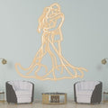 Romantic Bride and Groom Hugging Neon signs | LED Wedding Decoration Lights | Perfect Ambiance Lights for Wedding Ceremony | For Home & Wedding Venues