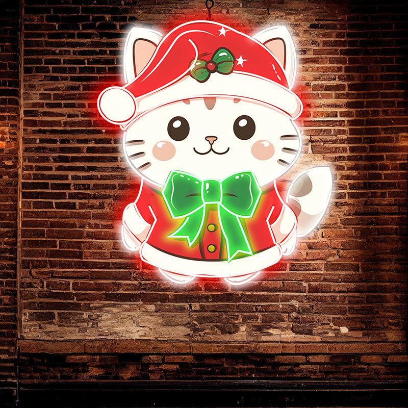 cute-christmas-cat-wearing-a-red-dress-and-a-green-bow-tie-bringing-holiday-joy-and-coziness