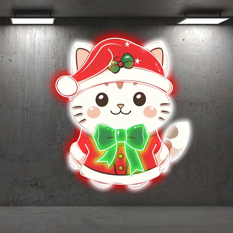 cute-christmas-cat-wearing-a-red-dress-and-a-green-bow-tie-bringing-holiday-joy-and-coziness